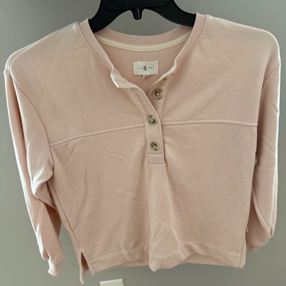 Lou & Grey Pink Sweatshirt